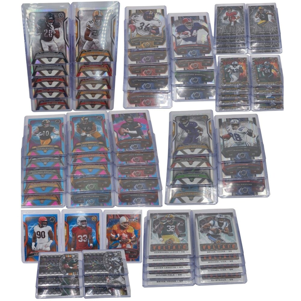 Lot of (76) 2024 Topps Resurgence Football Inserts Parallels & Rookies NM+